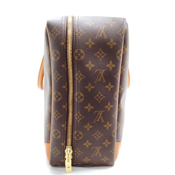 Louis Vuitton LV Travel Bag Porte-Documents Voyage Brown Monogram 729-031225 - Picture 3 of 16